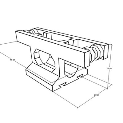 Truss top section (16pcs / group)